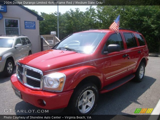2004 Dodge Durango Limited 4x4 in Flame Red