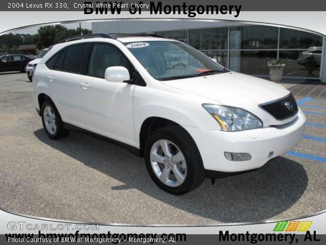2004 Lexus RX 330 in Crystal White Pearl