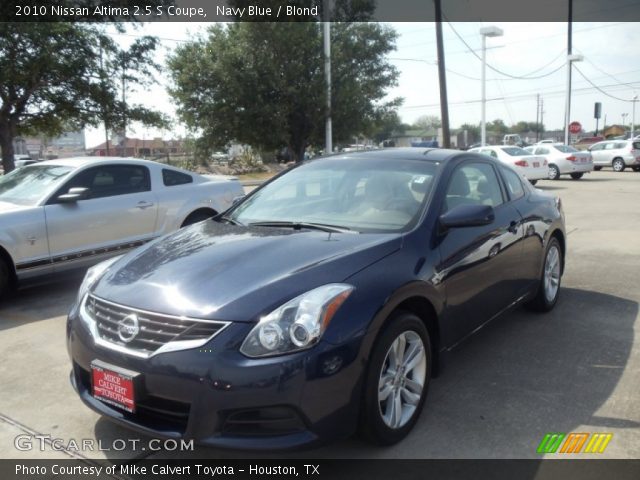 2010 Nissan Altima 2.5 S Coupe in Navy Blue