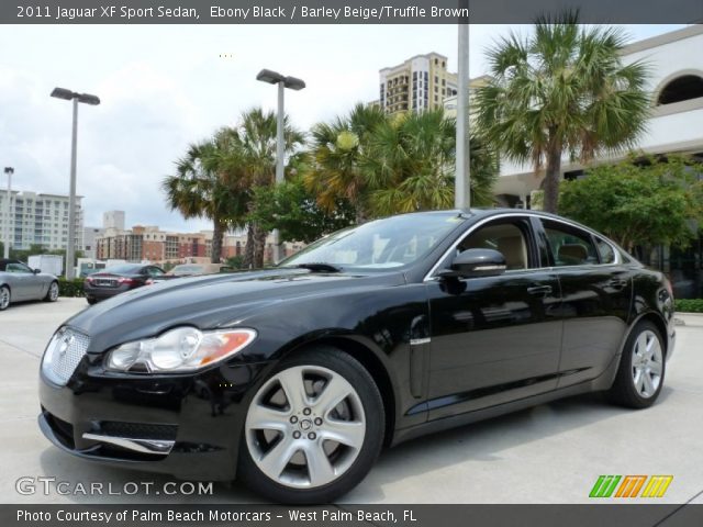 2011 Jaguar XF Sport Sedan in Ebony Black