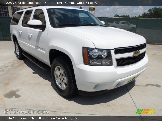 2008 Chevrolet Suburban 1500 LT 4x4 in Summit White