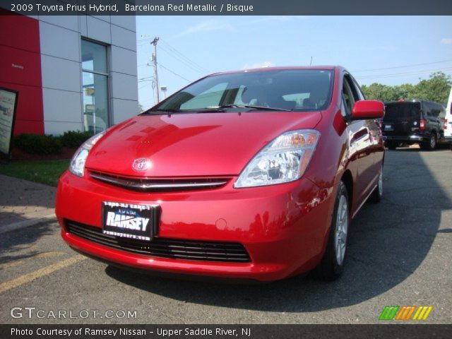 2009 Toyota Prius Hybrid in Barcelona Red Metallic