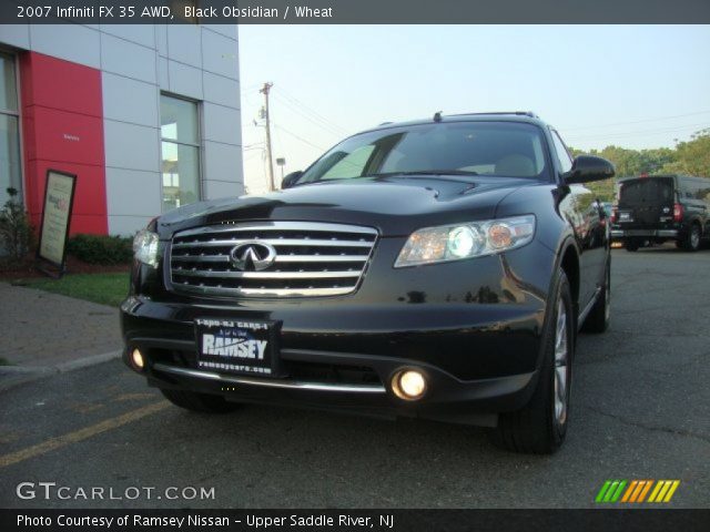 2007 Infiniti FX 35 AWD in Black Obsidian