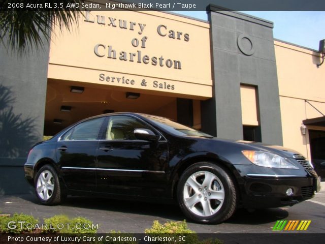 2008 Acura RL 3.5 AWD Sedan in Nighthawk Black Pearl