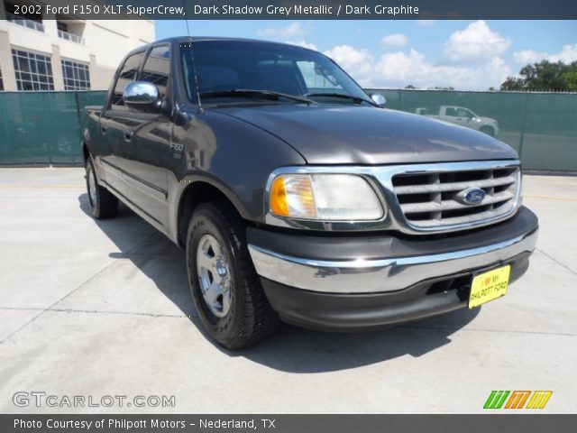2002 Ford F150 XLT SuperCrew in Dark Shadow Grey Metallic