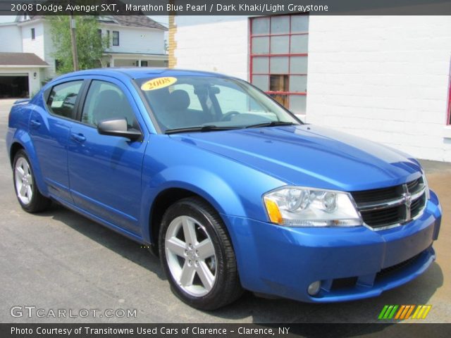 2008 Dodge Avenger SXT in Marathon Blue Pearl