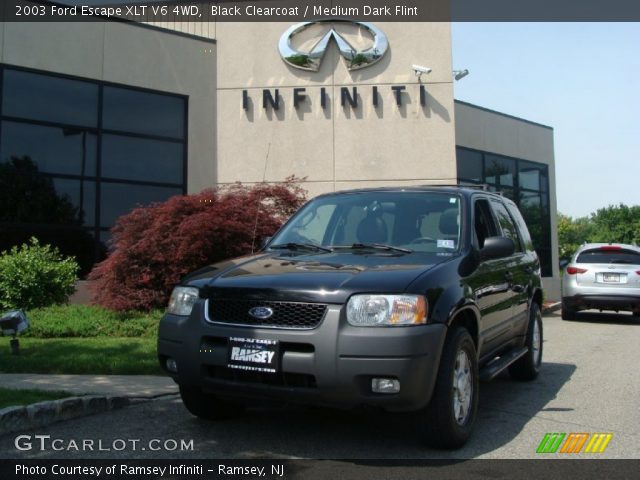 2003 Ford Escape XLT V6 4WD in Black Clearcoat