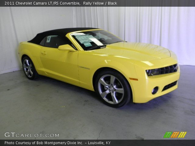 2011 Chevrolet Camaro LT/RS Convertible in Rally Yellow