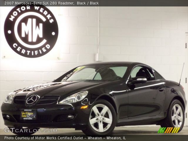 2007 Mercedes-Benz SLK 280 Roadster in Black