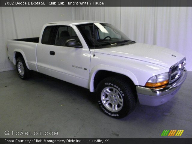 2002 Dodge Dakota SLT Club Cab in Bright White