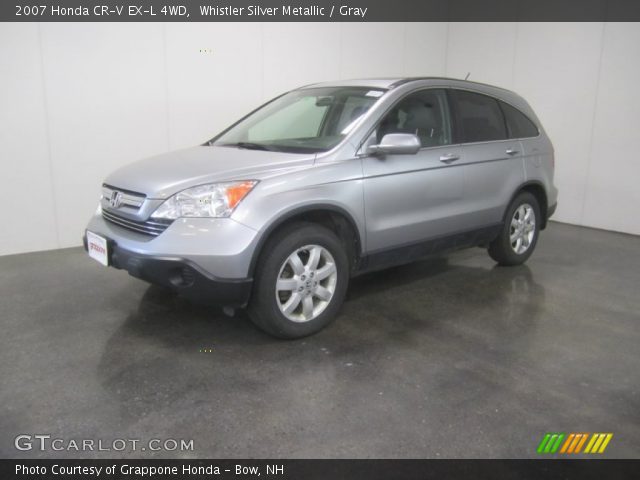 2007 Honda CR-V EX-L 4WD in Whistler Silver Metallic