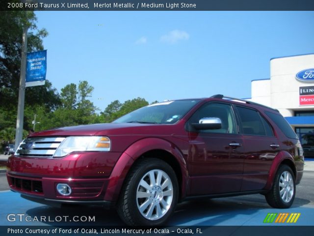 2008 Ford Taurus X Limited in Merlot Metallic