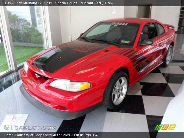 1994 Ford Mustang GT Boss Shinoda Coupe in Vibrant Red