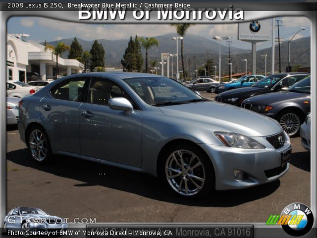 2008 Lexus IS 250 in Breakwater Blue Metallic