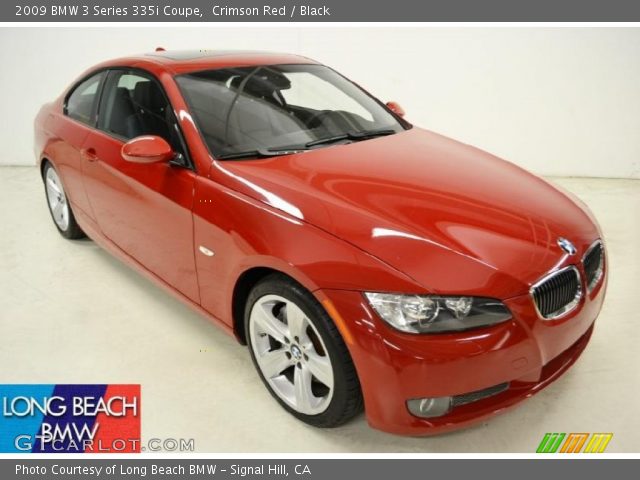 2009 BMW 3 Series 335i Coupe in Crimson Red