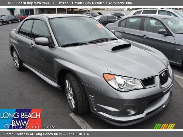 2007 Subaru Impreza WRX STi Limited in Urban Gray Metallic