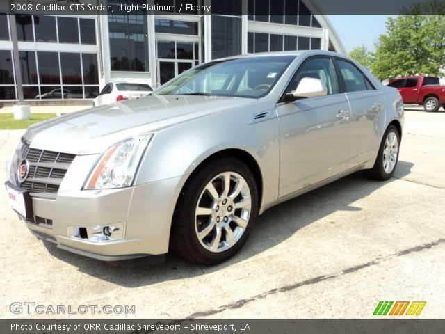 2008 Cadillac CTS Sedan in Light Platinum