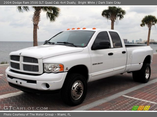 2004 Dodge Ram 3500 SLT Quad Cab 4x4 Dually in Bright White