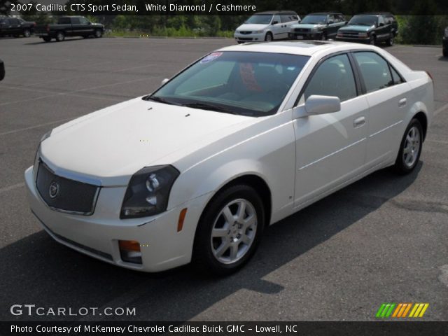 2007 Cadillac CTS Sport Sedan in White Diamond
