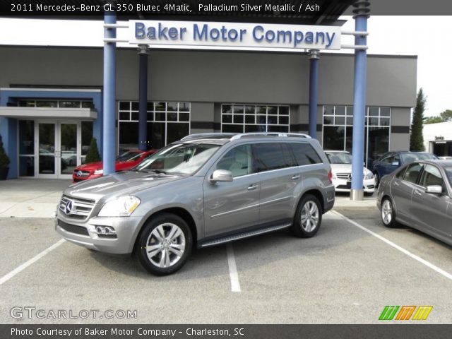 2011 Mercedes-Benz GL 350 Blutec 4Matic in Palladium Silver Metallic