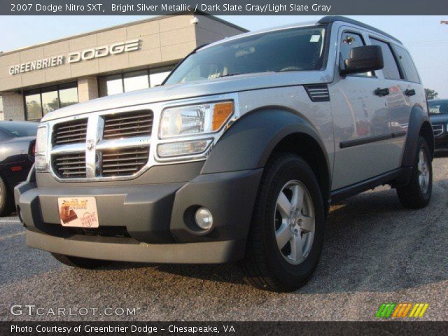 2007 Dodge Nitro SXT in Bright Silver Metallic