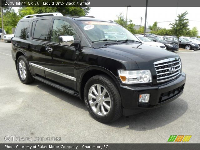 2008 Infiniti QX 56 in Liquid Onyx Black