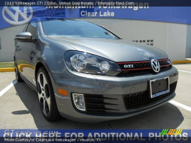 2011 Volkswagen GTI 2 Door in United Gray Metallic