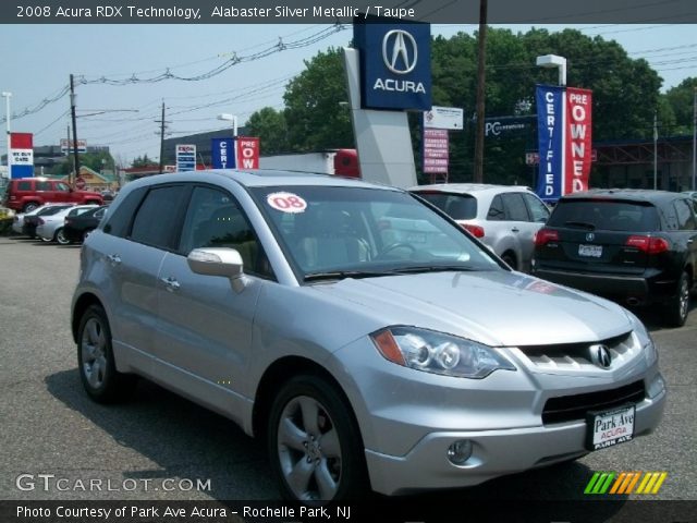 2008 Acura RDX Technology in Alabaster Silver Metallic