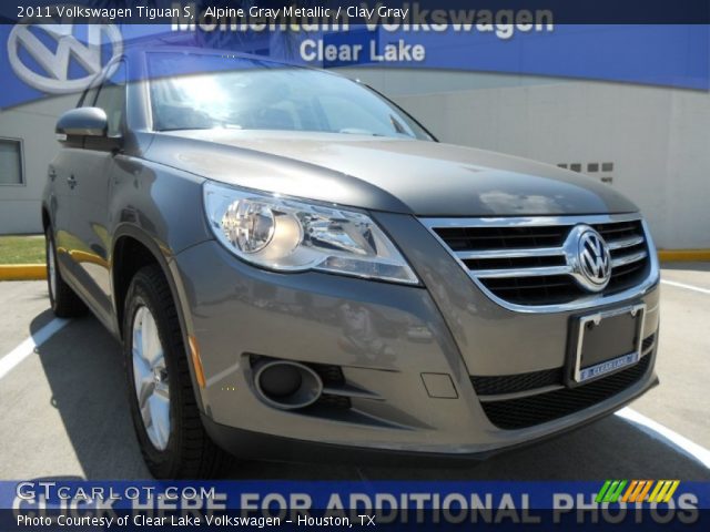 2011 Volkswagen Tiguan S in Alpine Gray Metallic