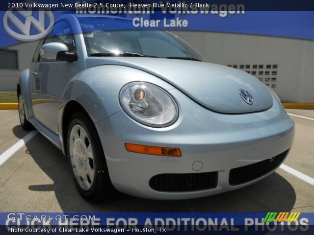 2010 Volkswagen New Beetle 2.5 Coupe in Heaven Blue Metallic