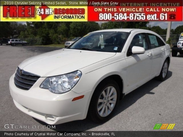 2010 Chrysler Sebring Limited Sedan in Stone White