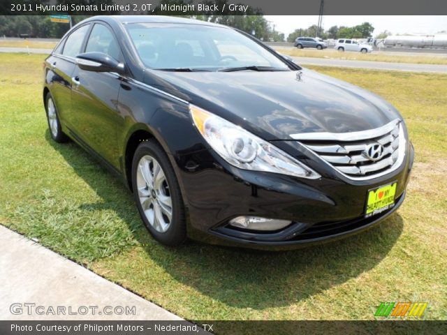 2011 Hyundai Sonata Limited 2.0T in Midnight Black