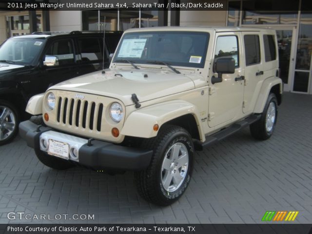 2011 Jeep Wrangler Unlimited Sahara 4x4 in Sahara Tan