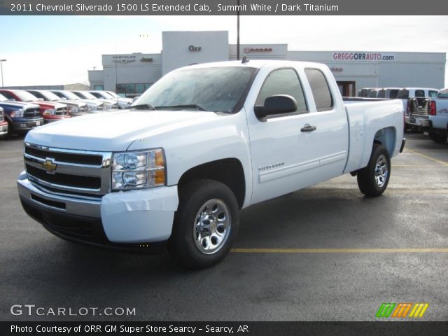 2011 Chevrolet Silverado 1500 LS Extended Cab in Summit White