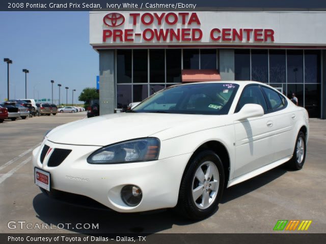 2008 Pontiac Grand Prix Sedan in Ivory White