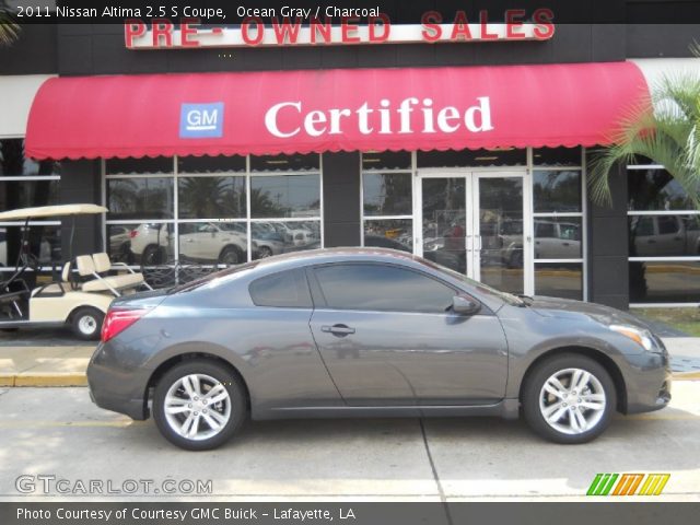 2011 Nissan Altima 2.5 S Coupe in Ocean Gray