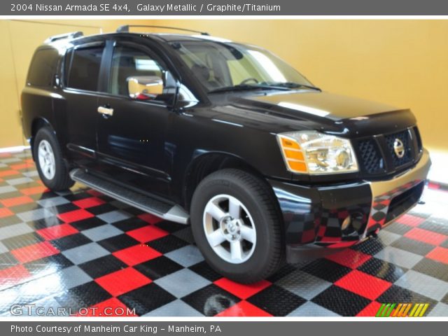 2004 Nissan Armada SE 4x4 in Galaxy Metallic