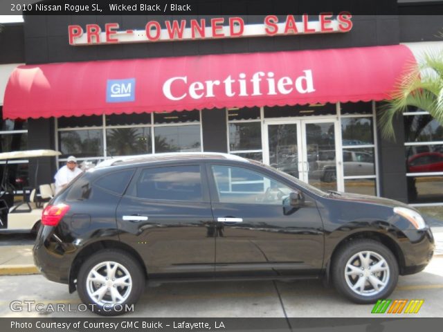 2010 Nissan Rogue SL in Wicked Black