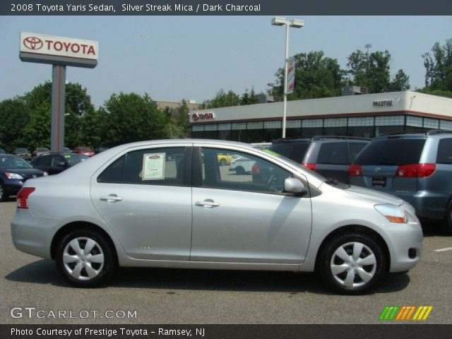 2008 Toyota Yaris Sedan in Silver Streak Mica