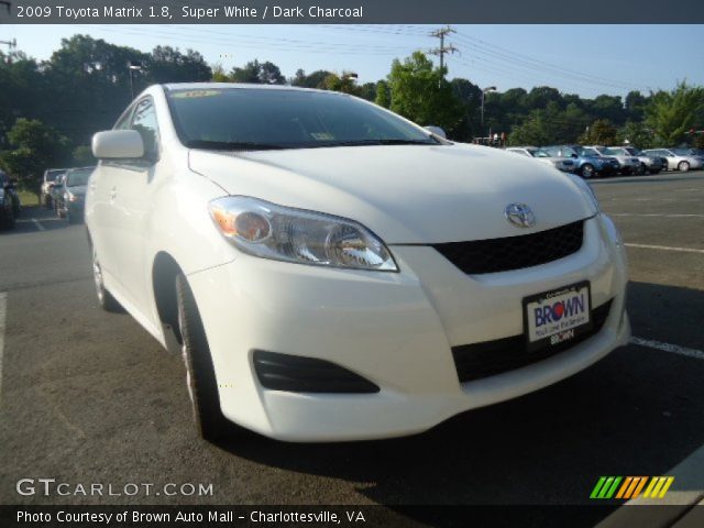 2009 Toyota Matrix 1.8 in Super White