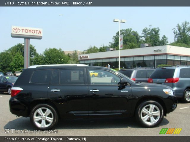 2010 Toyota Highlander Limited 4WD in Black