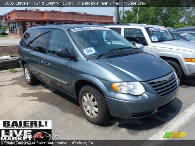 2005 Chrysler Town & Country Touring in Atlantic Blue Pearl