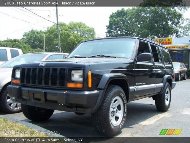 2000 Jeep Cherokee Sport 4x4 in Black