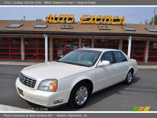 2002 Cadillac DeVille DHS in White Diamond Pearl