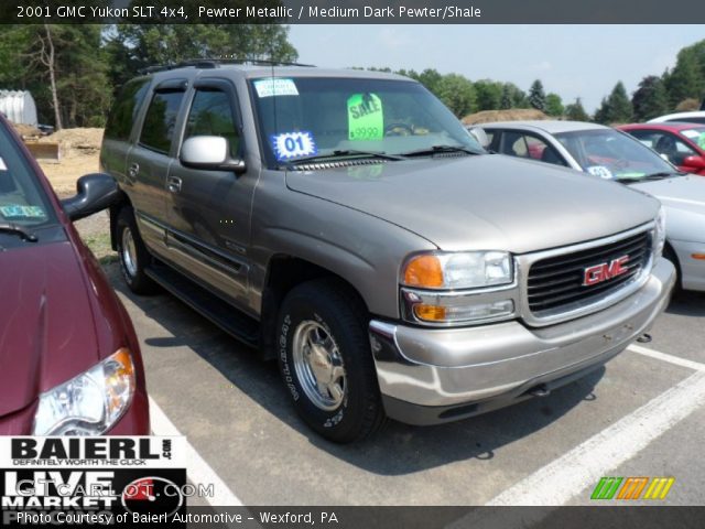 2001 GMC Yukon SLT 4x4 in Pewter Metallic
