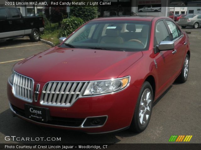 2011 Lincoln MKZ AWD in Red Candy Metallic