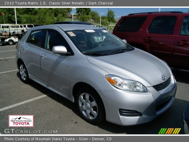 2010 Toyota Matrix 1.8 in Classic Silver Metallic