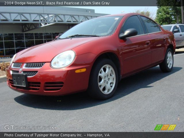 2004 Dodge Neon SXT in Blaze Red Pearlcoat
