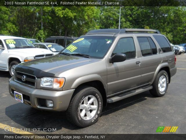 2003 Nissan Pathfinder SE 4x4 in Polished Pewter Metallic