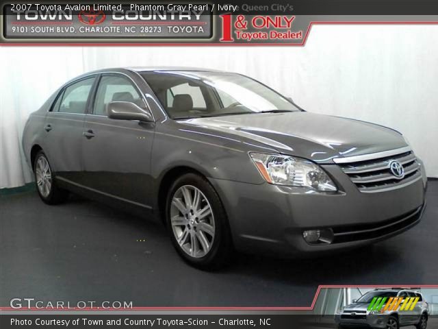 2007 Toyota Avalon Limited in Phantom Gray Pearl